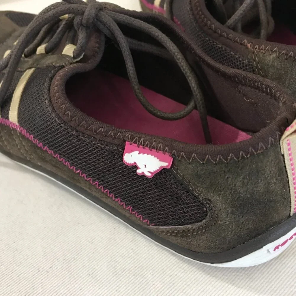 Rocket Dog Brown/Pink Suede Sneaker